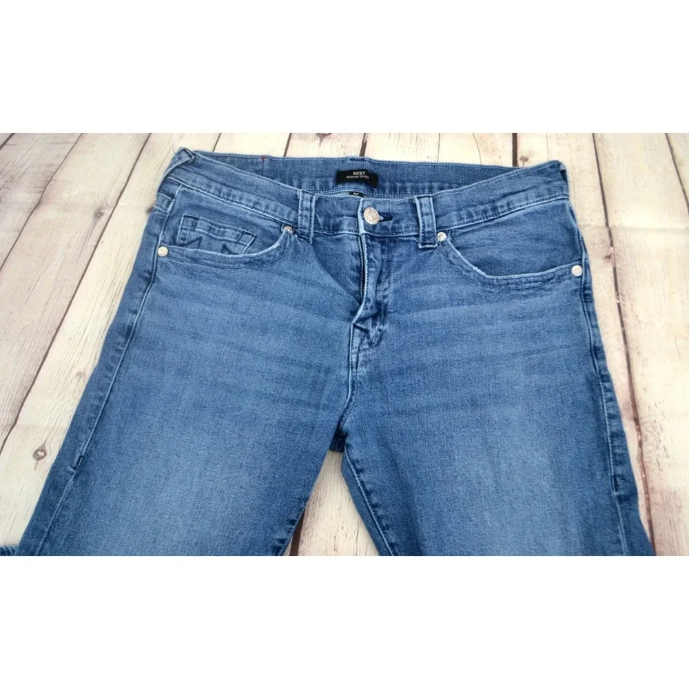 TRUE RELIGION Men's Ricky Relaxed Straight Jeans SIZE 34/33 Medium Wash